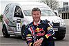 Coulthard and the VW Caddy Racer 
